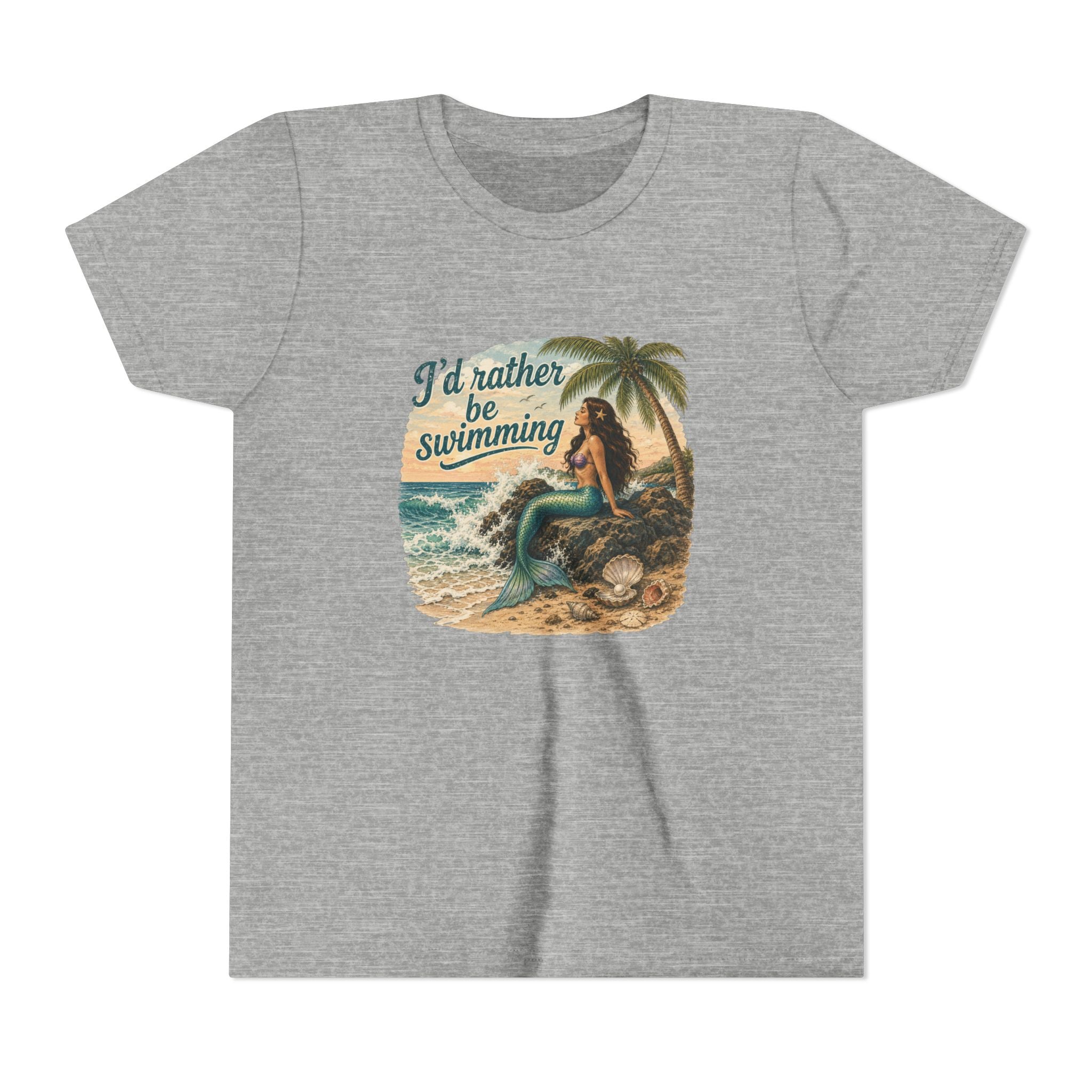 KDS Youth Tee — 'I'd Rather Be Swimming
