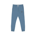 Minimal Crescent Moon Joggers — Cream Garment-Dyed Fleece Sweatpants