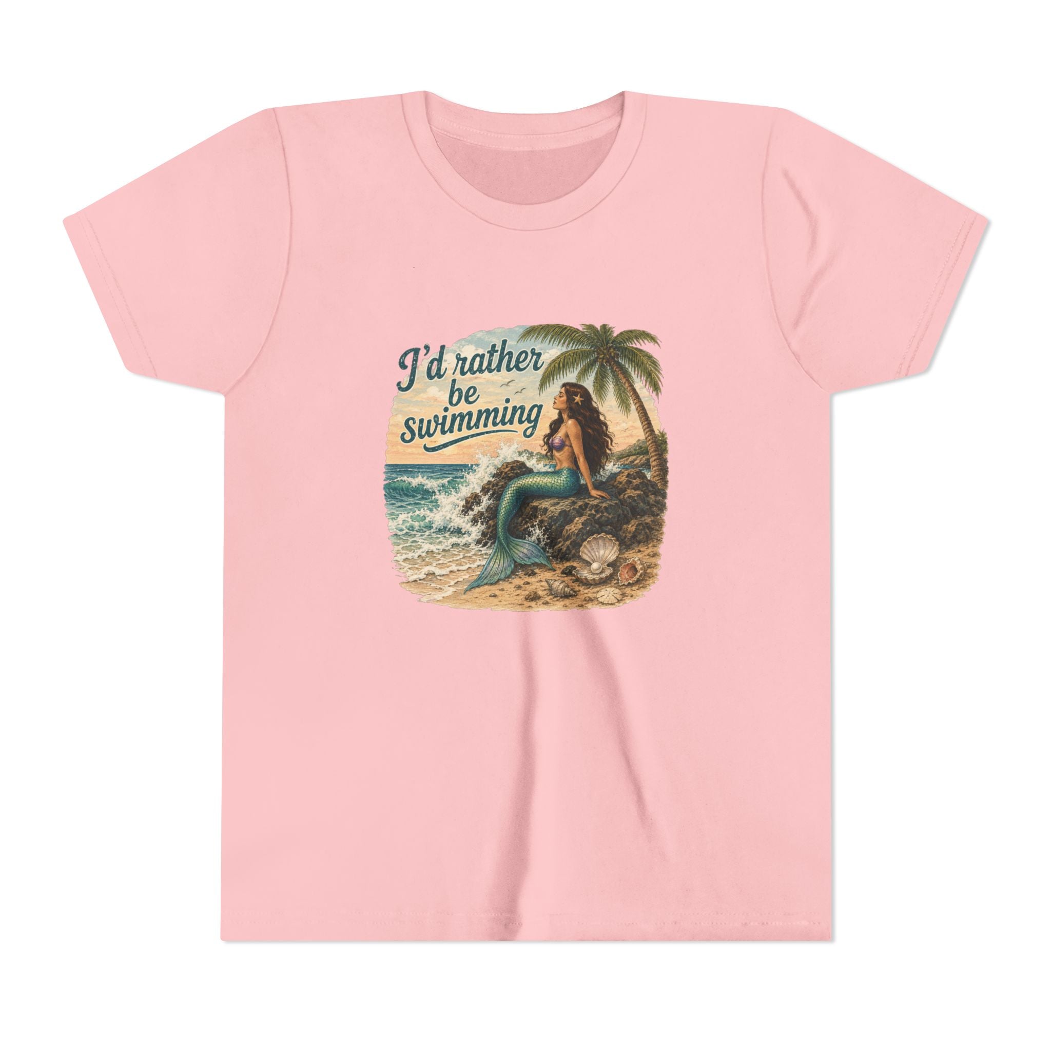 KDS Youth Tee — 'I'd Rather Be Swimming