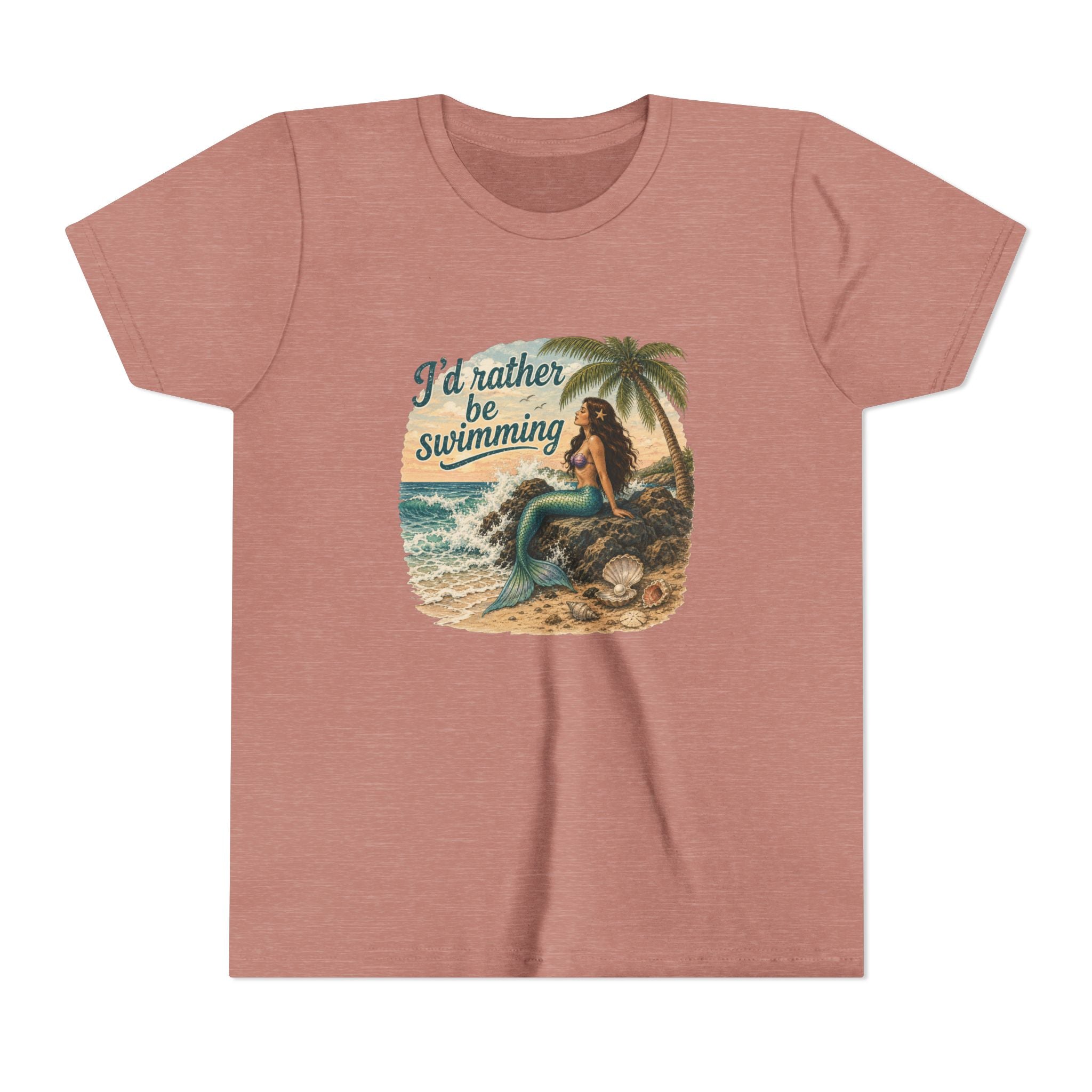 KDS Youth Tee — 'I'd Rather Be Swimming