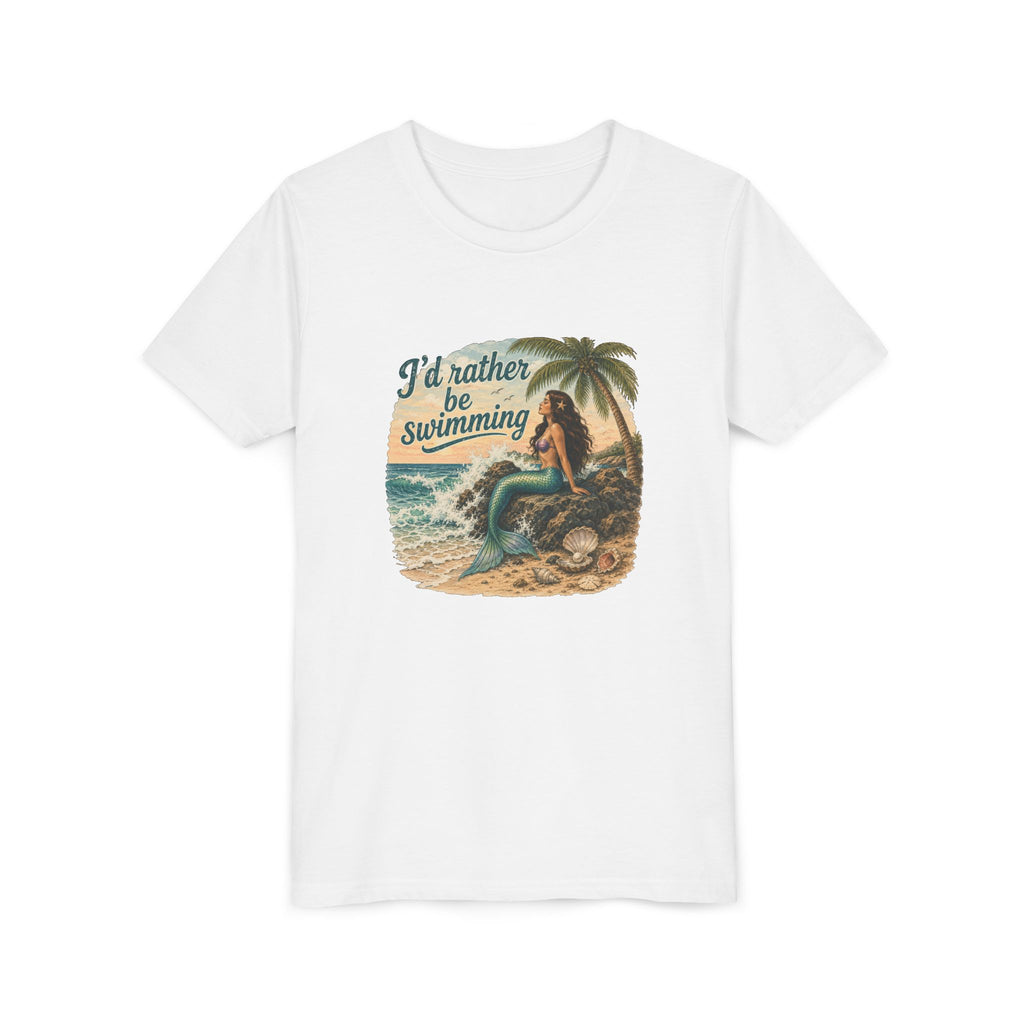 KDS Youth Tee — 'I'd Rather Be Swimming