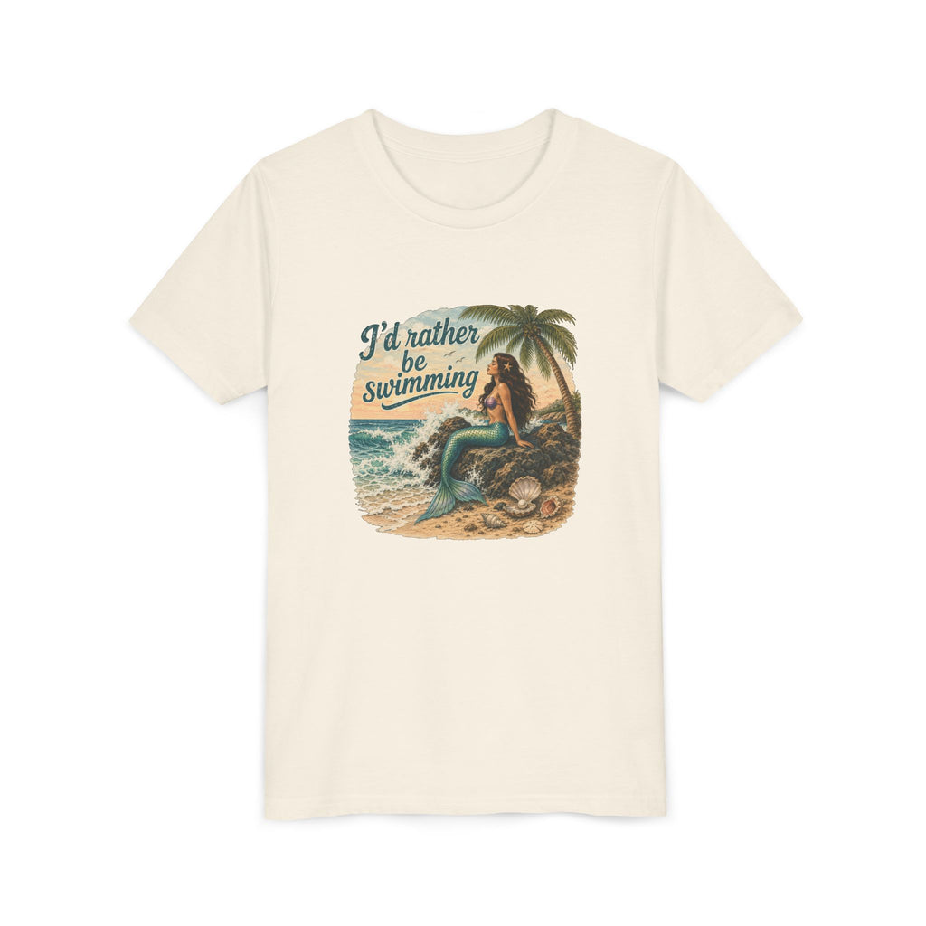 KDS Youth Tee — 'I'd Rather Be Swimming