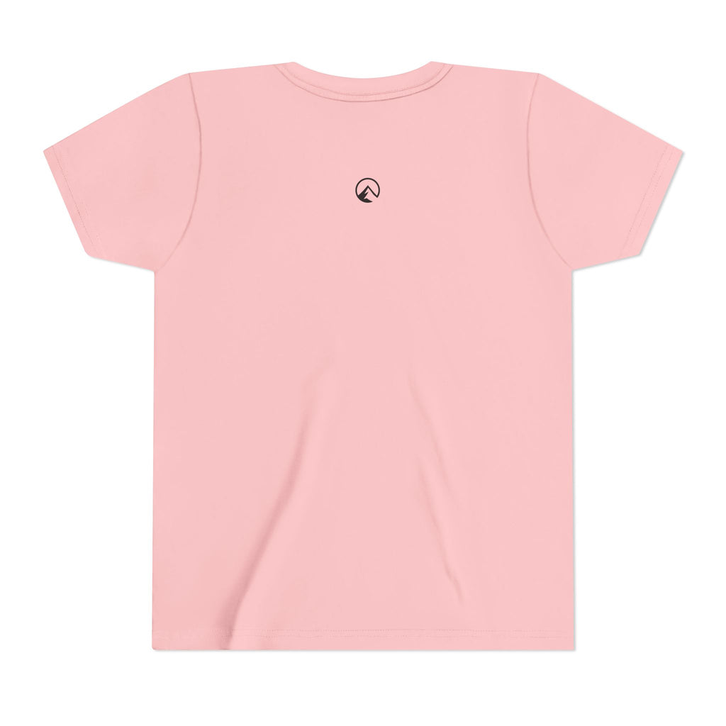 Youth Tee — Tengri Mountain Co. Yeti Hiking Graphic