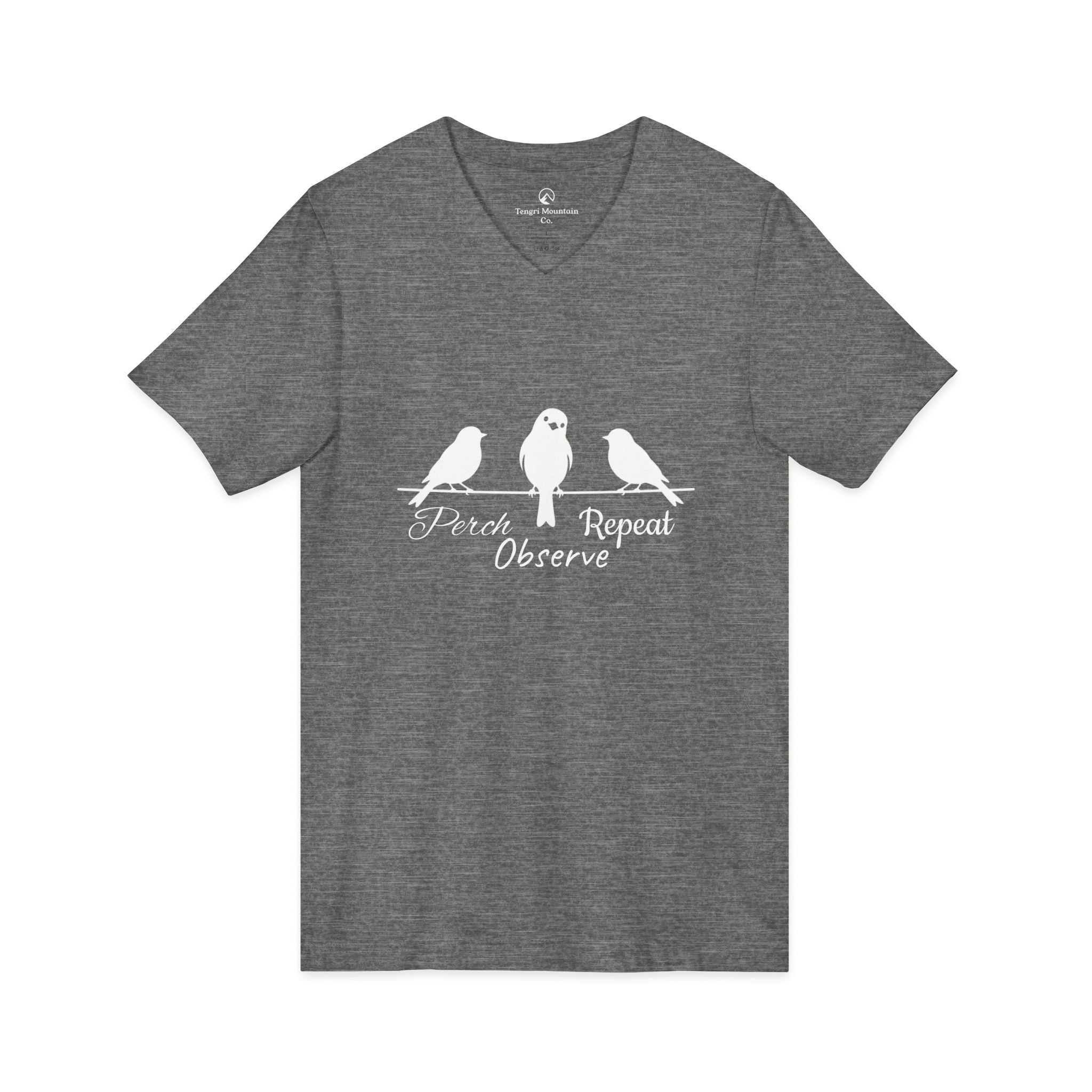 Unisex Jersey Short Sleeve V-Neck Tee
