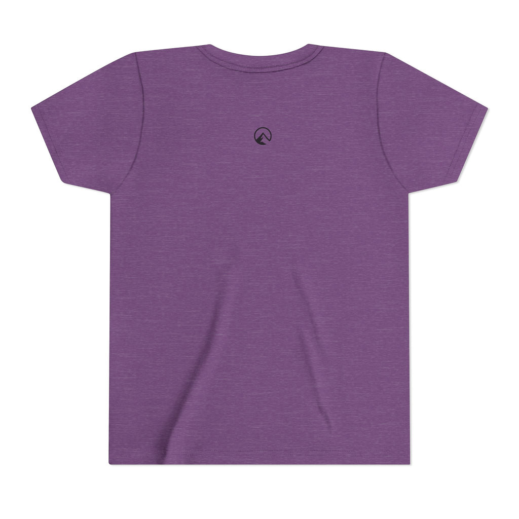 Youth Tee — Tengri Mountain Co. Yeti Hiking Graphic