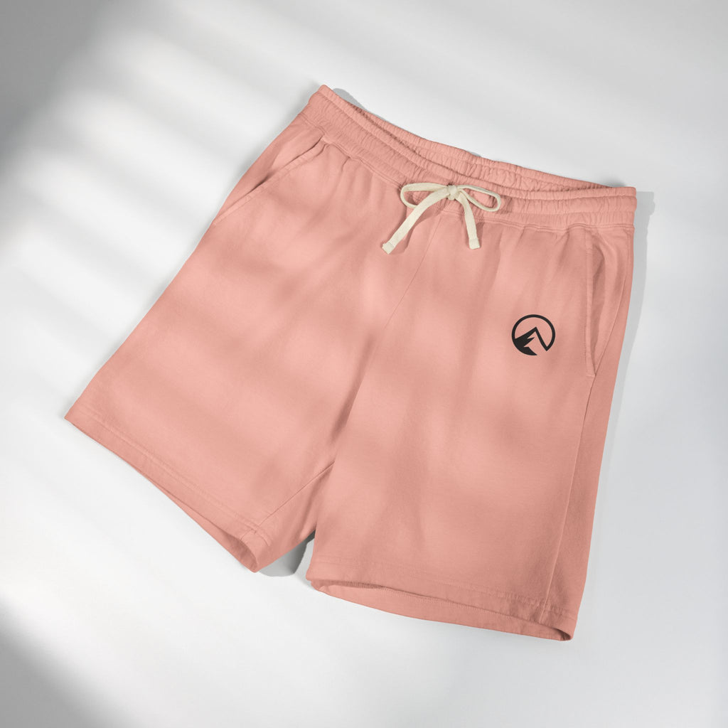 Lightweight Fleece Sweat Shorts — Minimal Logo Comfort Shorts