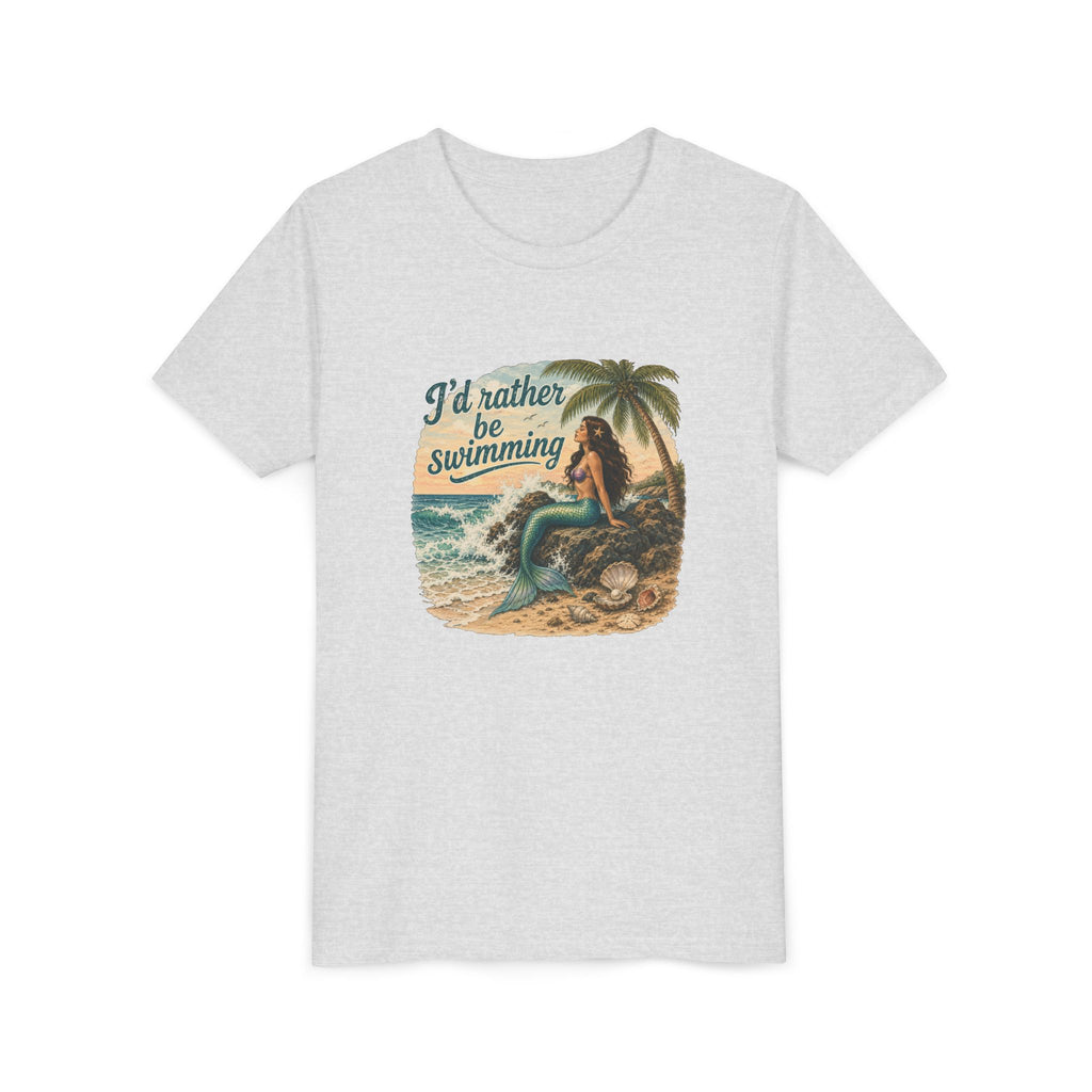 KDS Youth Tee — 'I'd Rather Be Swimming