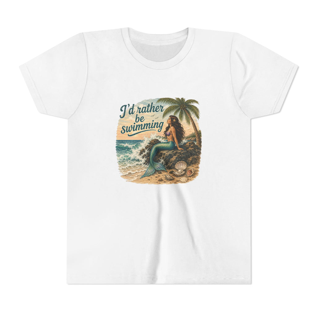 KDS Youth Tee — 'I'd Rather Be Swimming