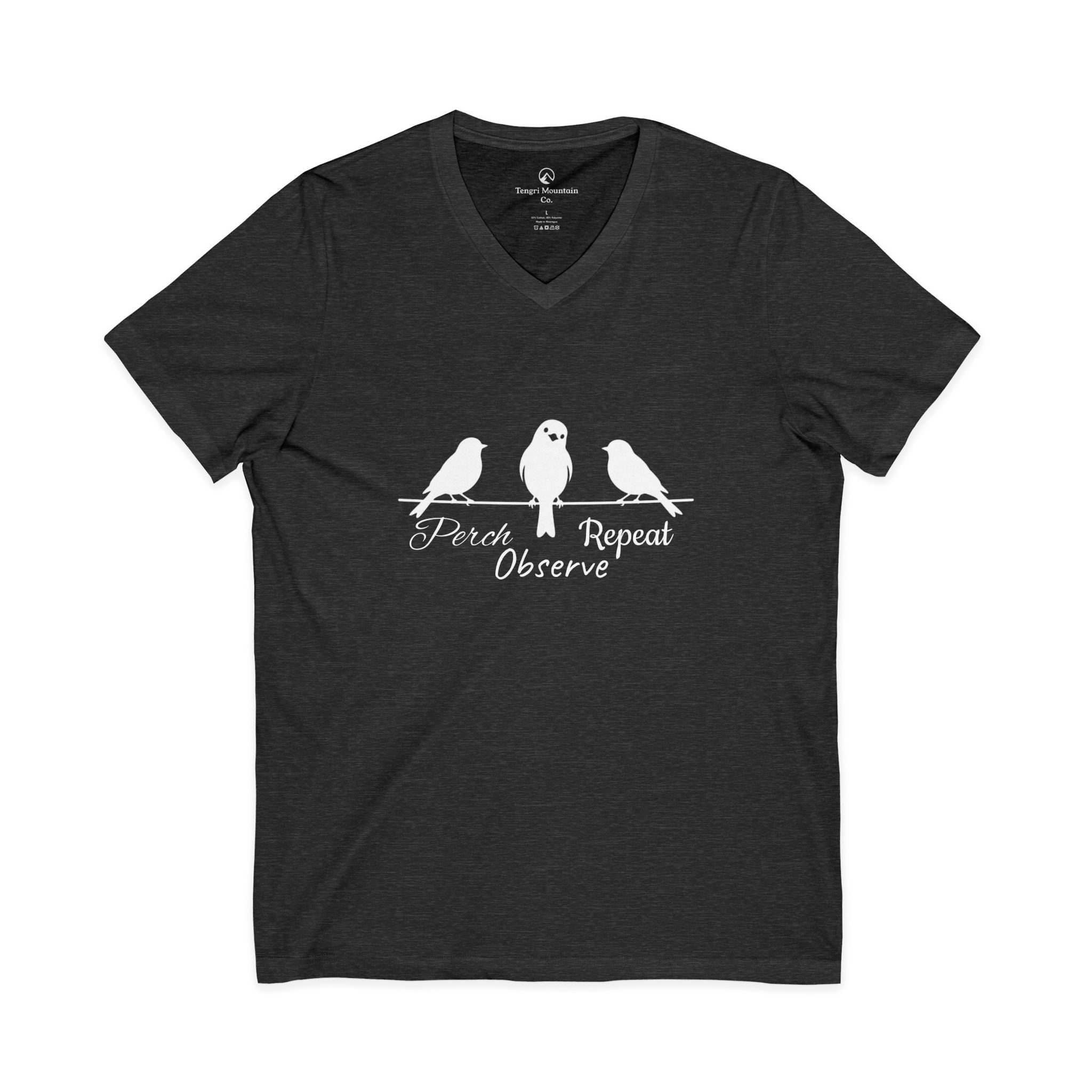 Unisex Jersey Short Sleeve V-Neck Tee