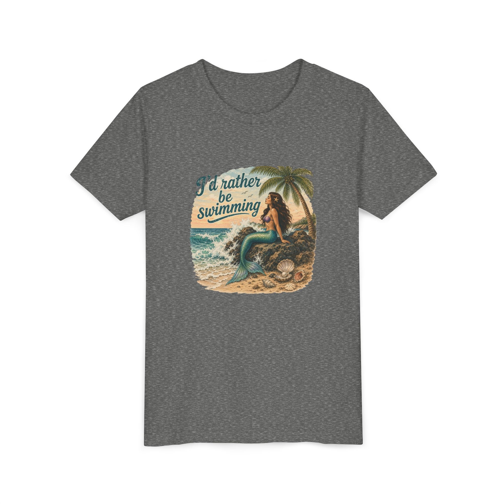 KDS Youth Tee — 'I'd Rather Be Swimming
