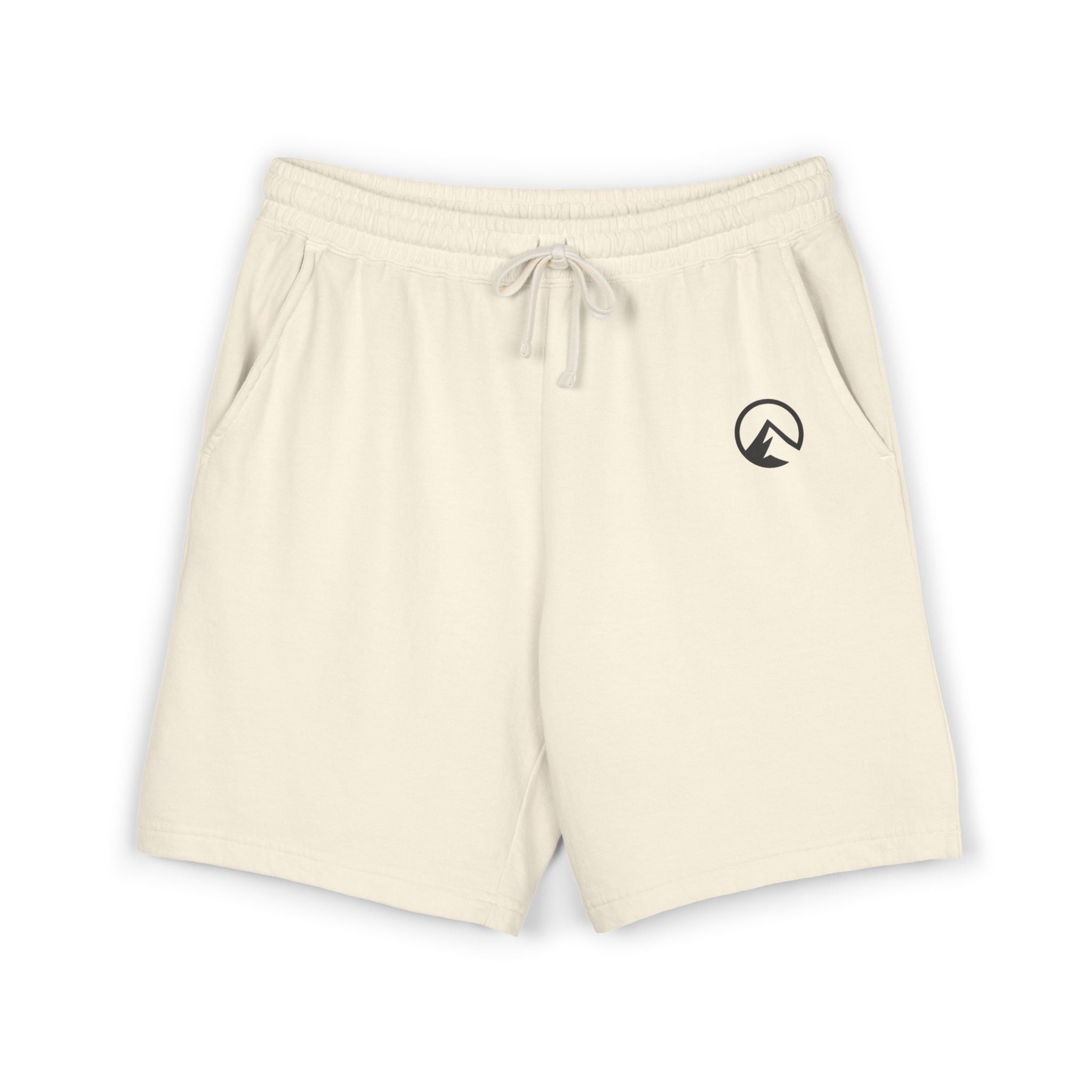 Lightweight Fleece Sweat Shorts — Minimal Logo Comfort Shorts