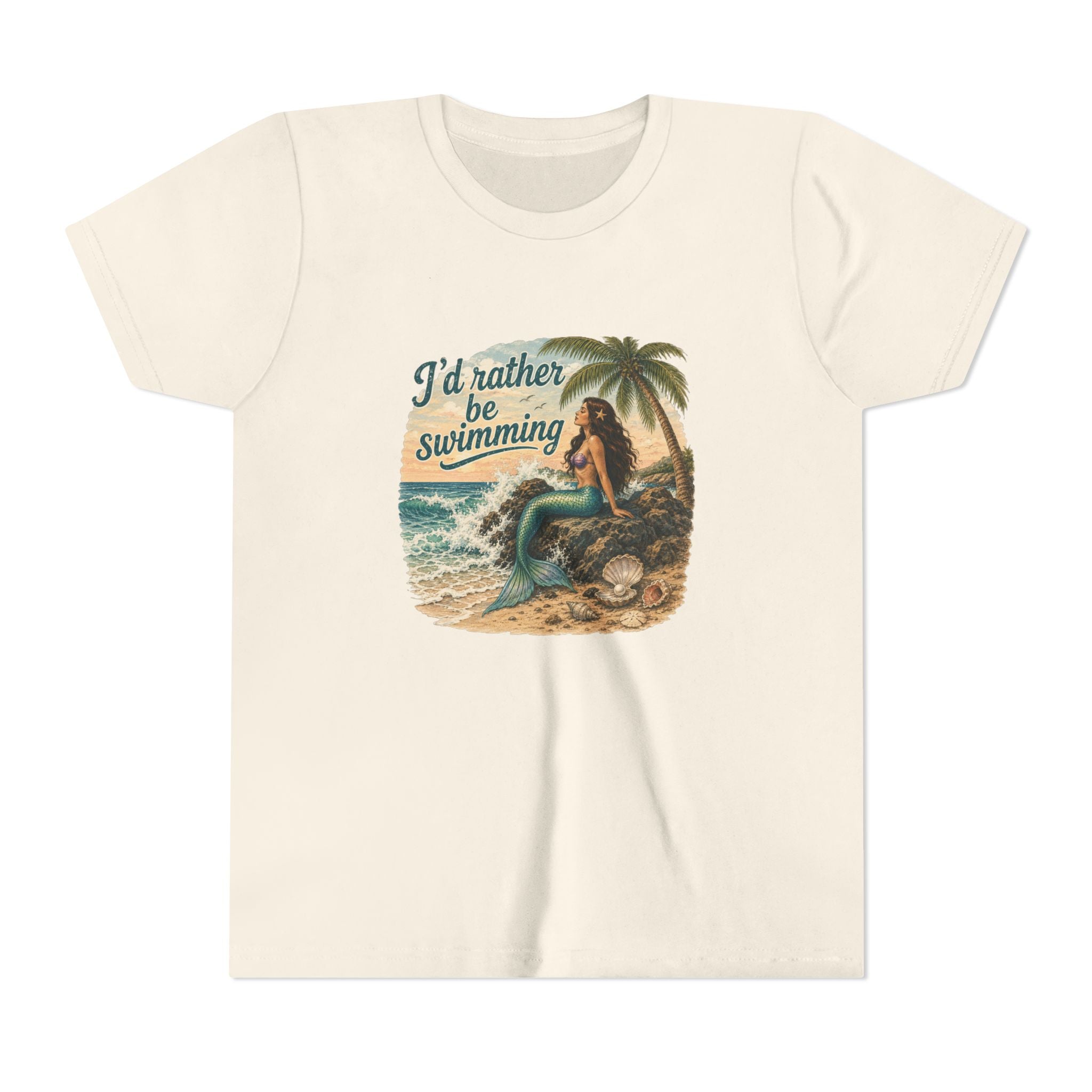 KDS Youth Tee — 'I'd Rather Be Swimming