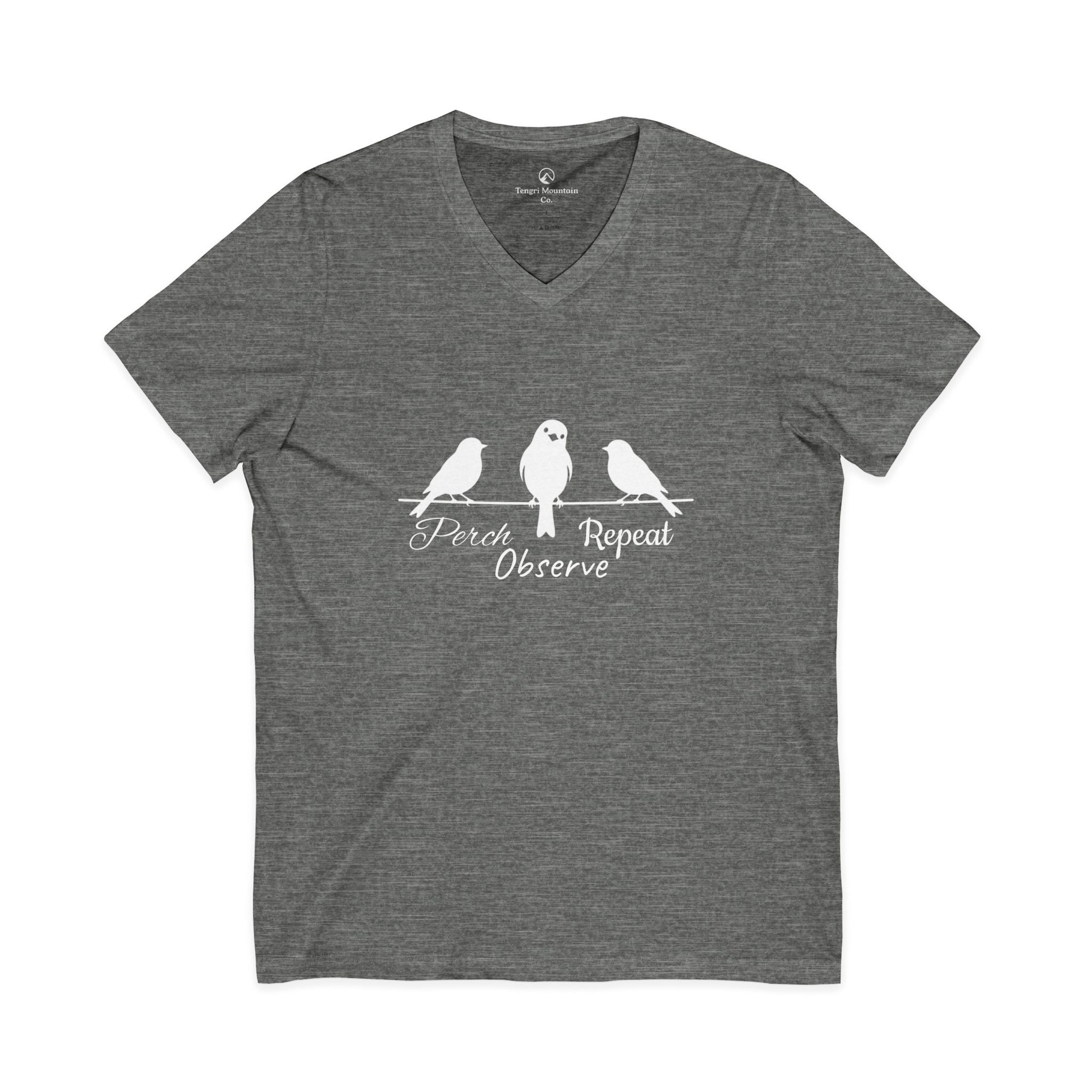 Unisex Jersey Short Sleeve V-Neck Tee