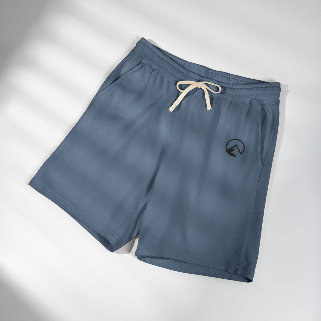Lightweight Fleece Sweat Shorts — Minimal Logo Comfort Shorts