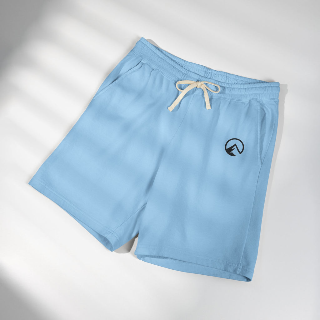 Lightweight Fleece Sweat Shorts — Minimal Logo Comfort Shorts