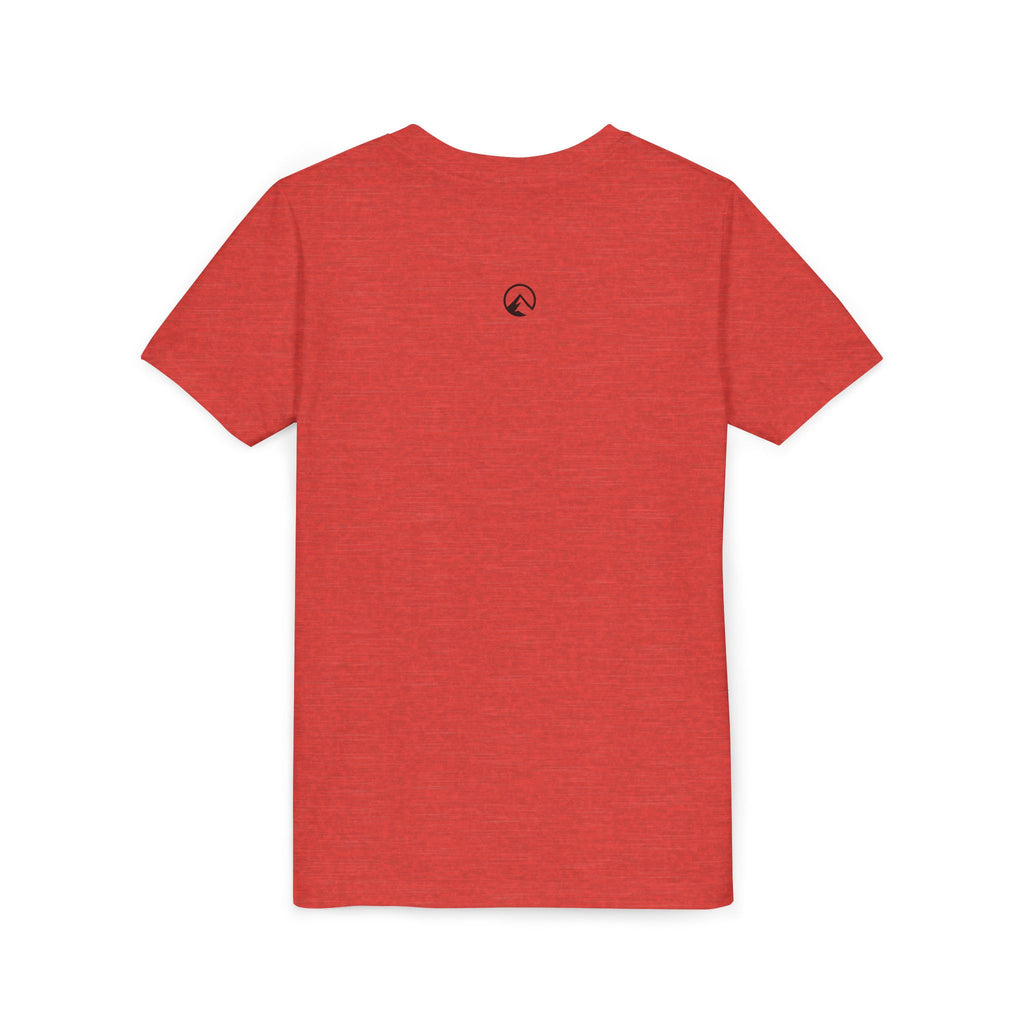 Youth Tee — Tengri Mountain Co. Yeti Hiking Graphic