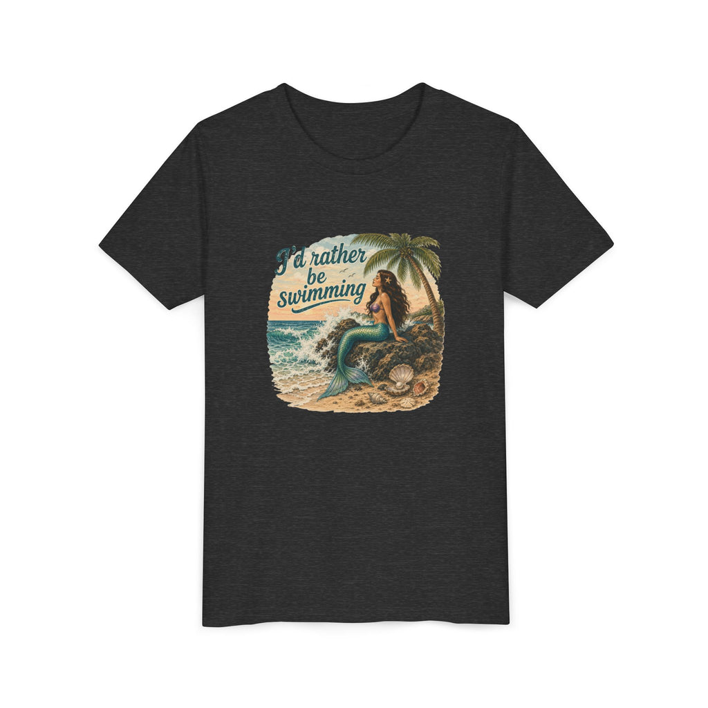 KDS Youth Tee — 'I'd Rather Be Swimming