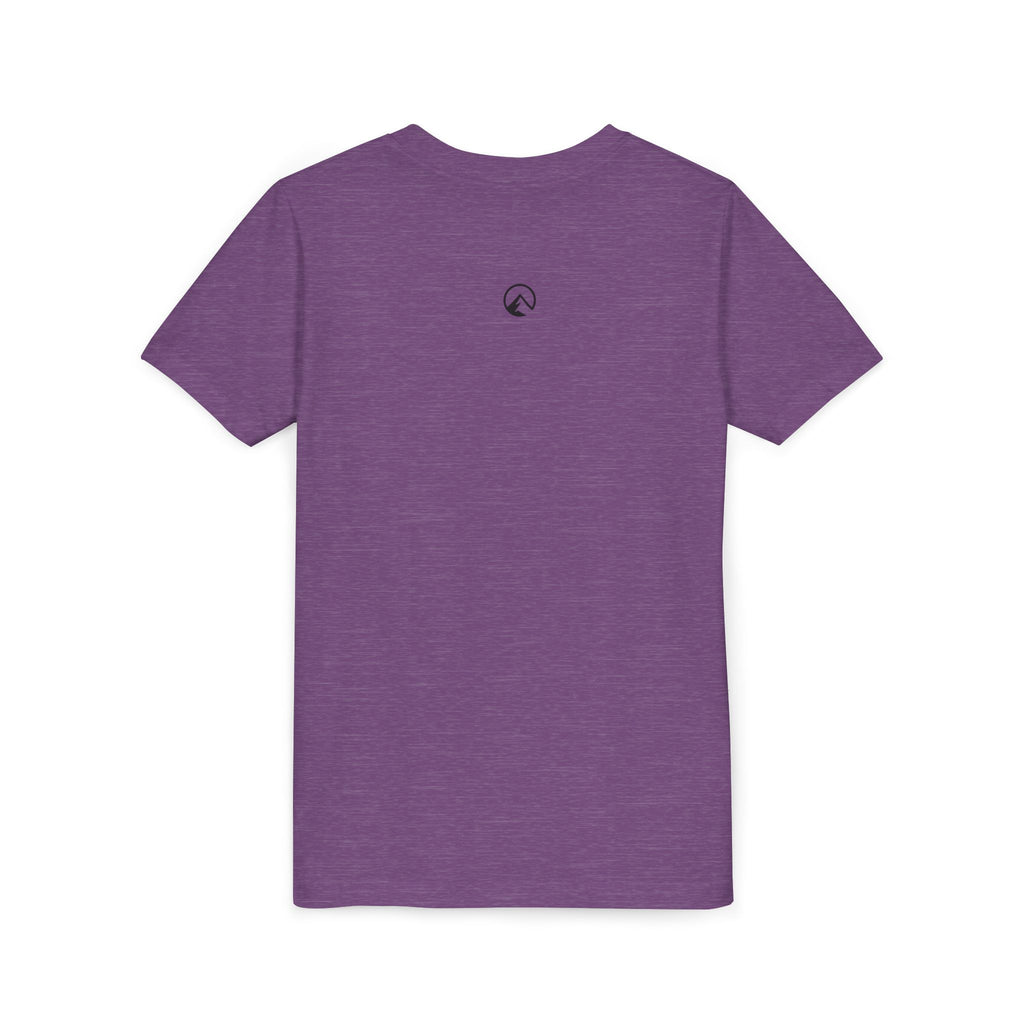 Youth Tee — Tengri Mountain Co. Yeti Hiking Graphic
