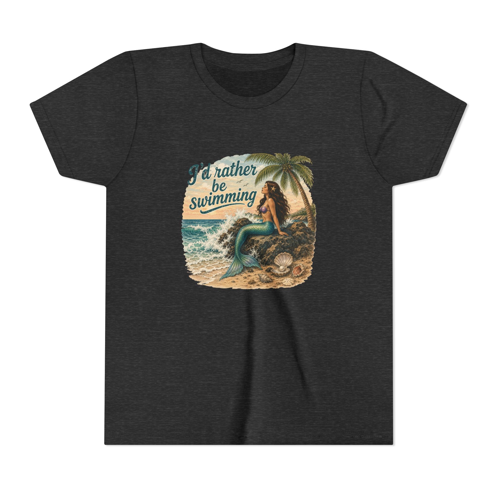 KDS Youth Tee — 'I'd Rather Be Swimming