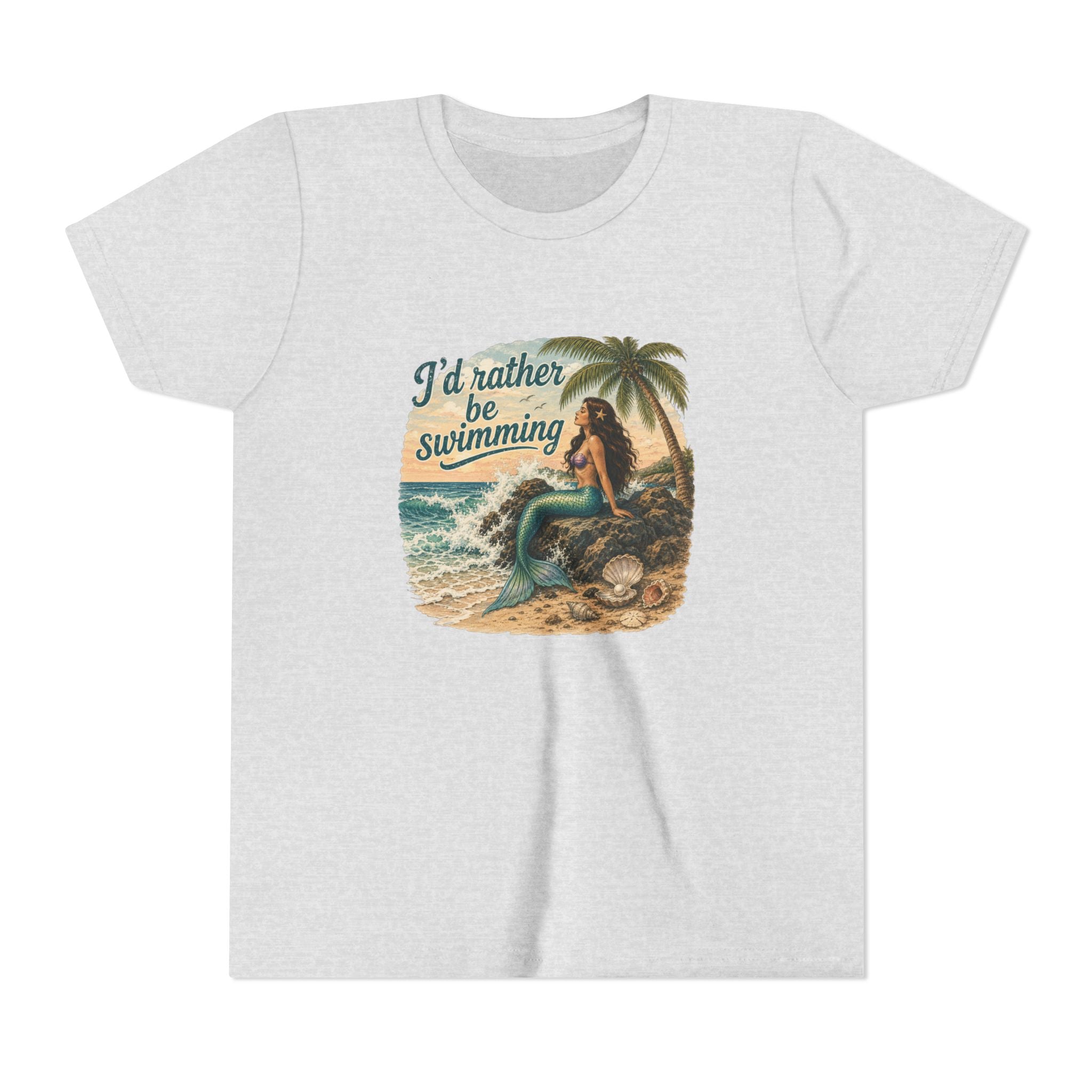 KDS Youth Tee — 'I'd Rather Be Swimming