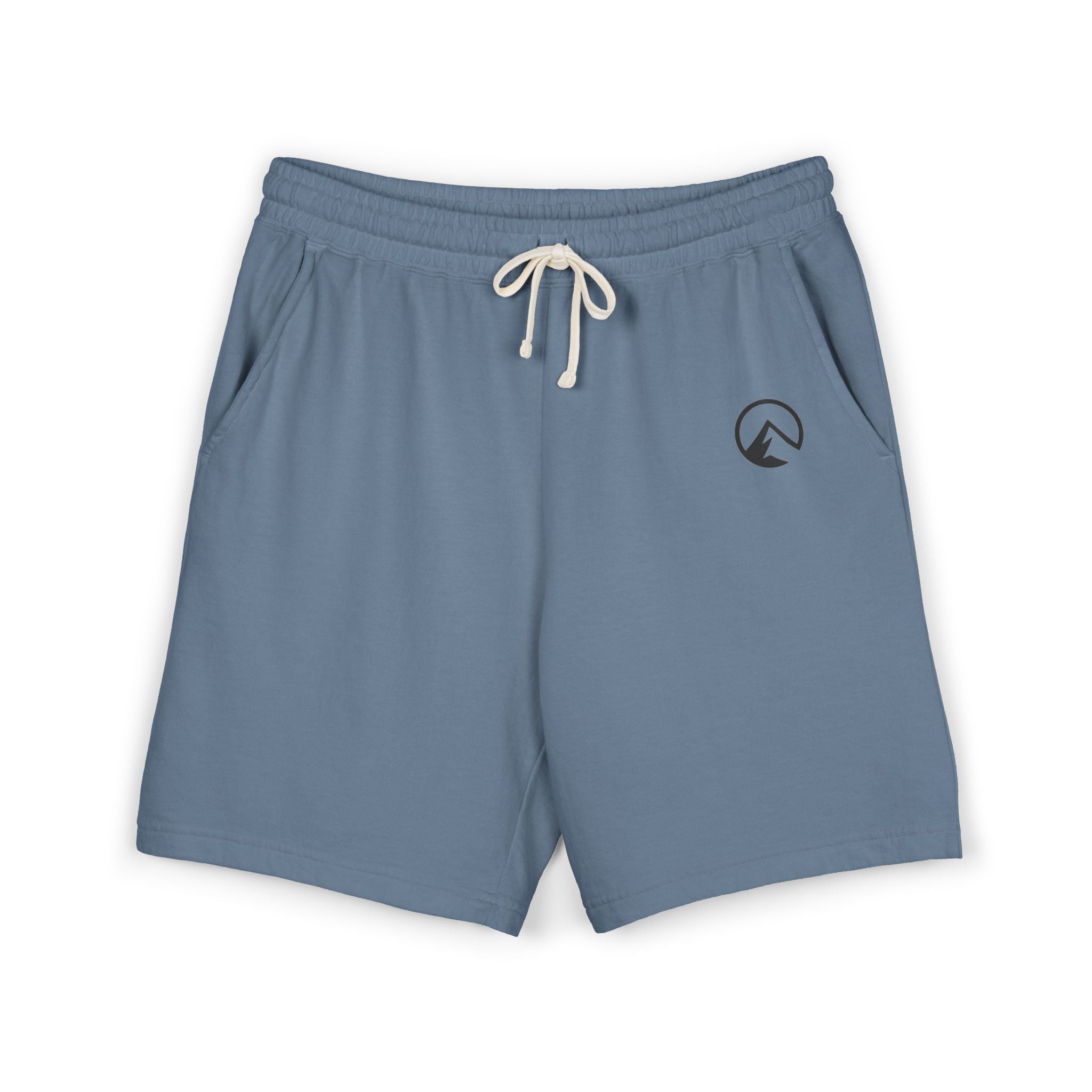 Lightweight Fleece Sweat Shorts — Minimal Logo Comfort Shorts