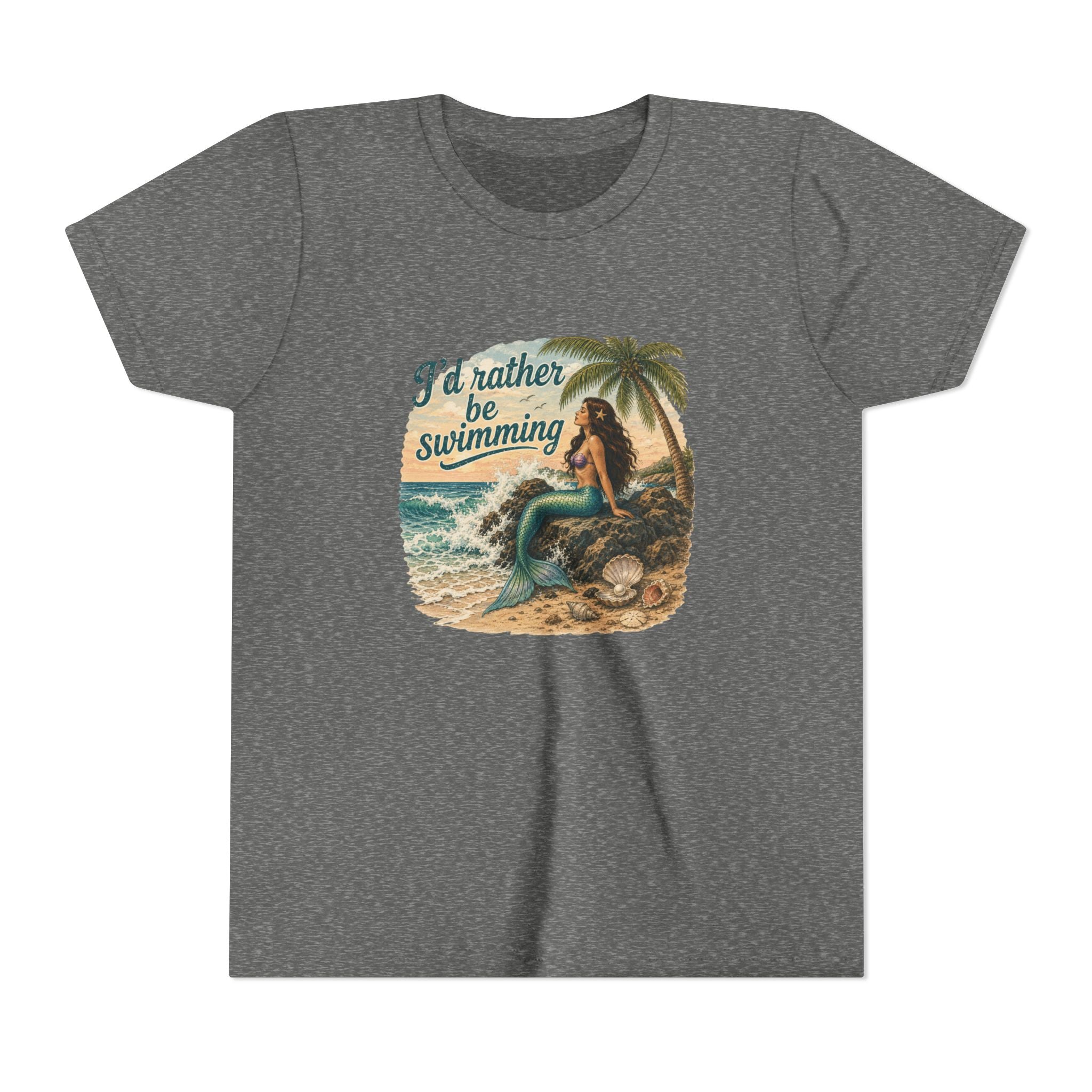 KDS Youth Tee — 'I'd Rather Be Swimming