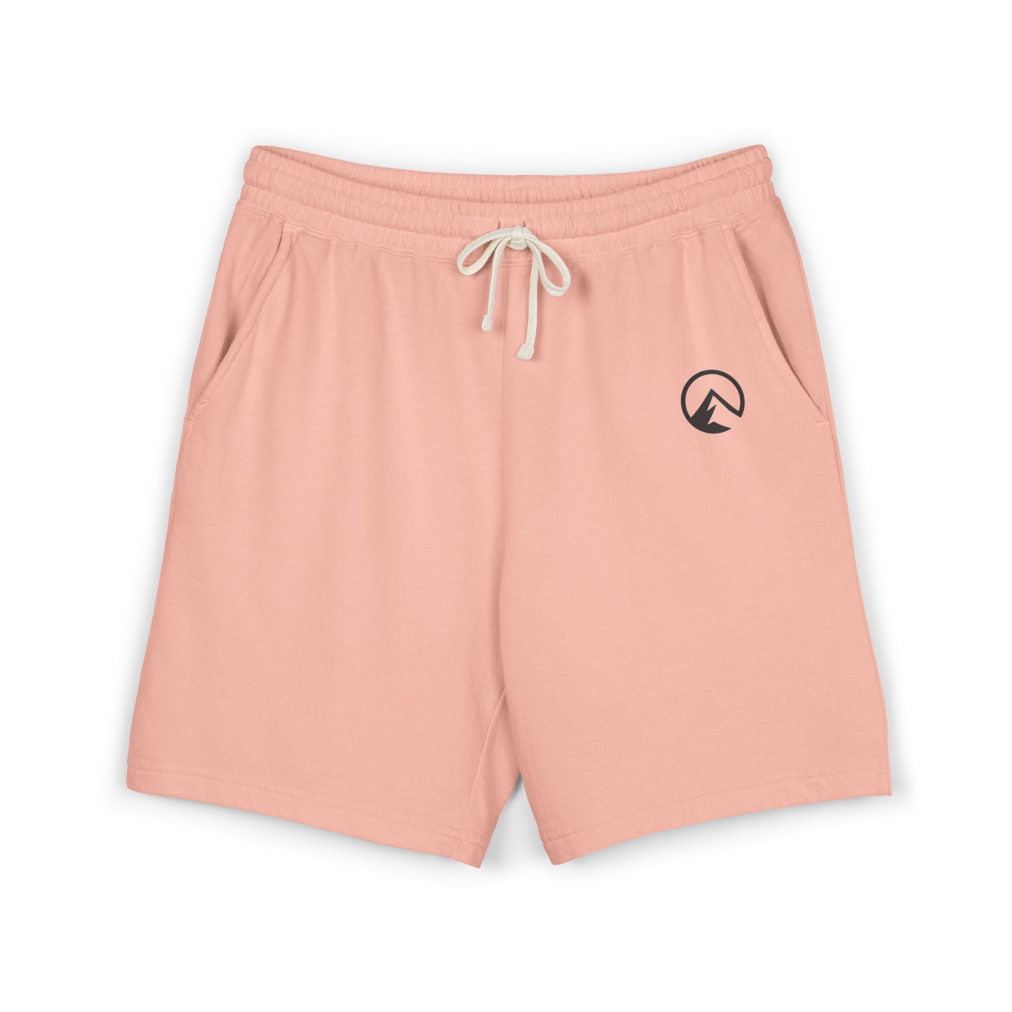 Lightweight Fleece Sweat Shorts — Minimal Logo Comfort Shorts