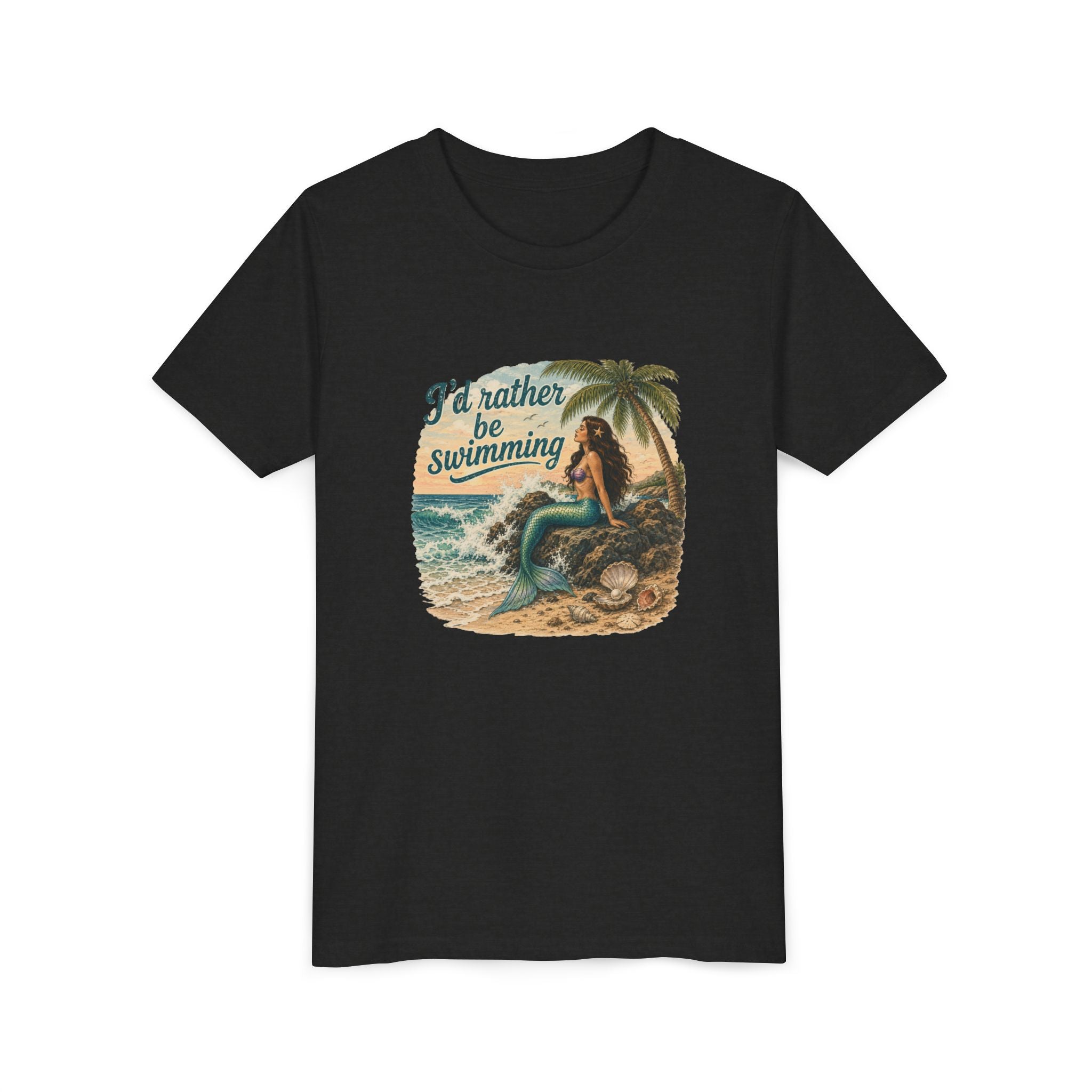 KDS Youth Tee — 'I'd Rather Be Swimming