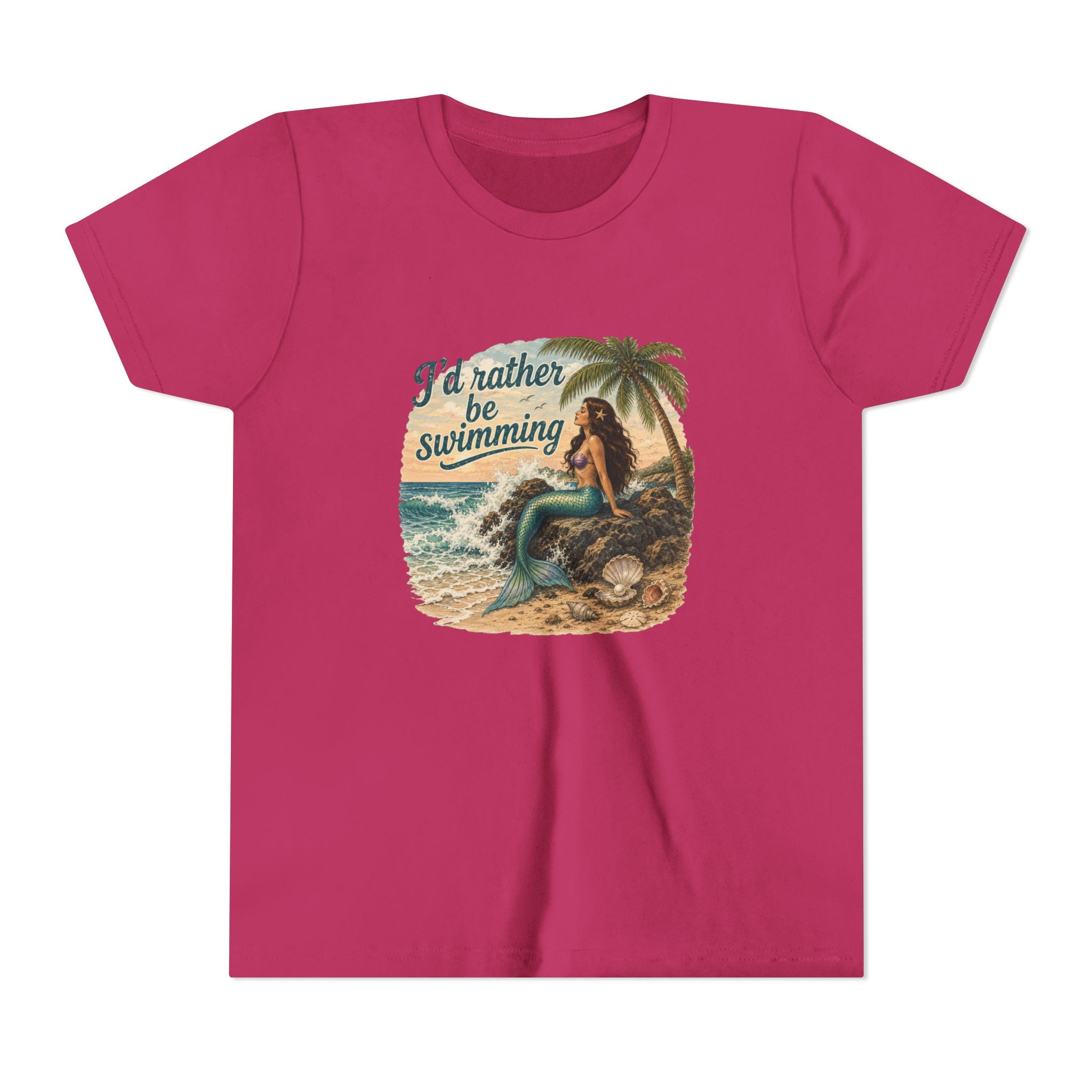 KDS Youth Tee — 'I'd Rather Be Swimming