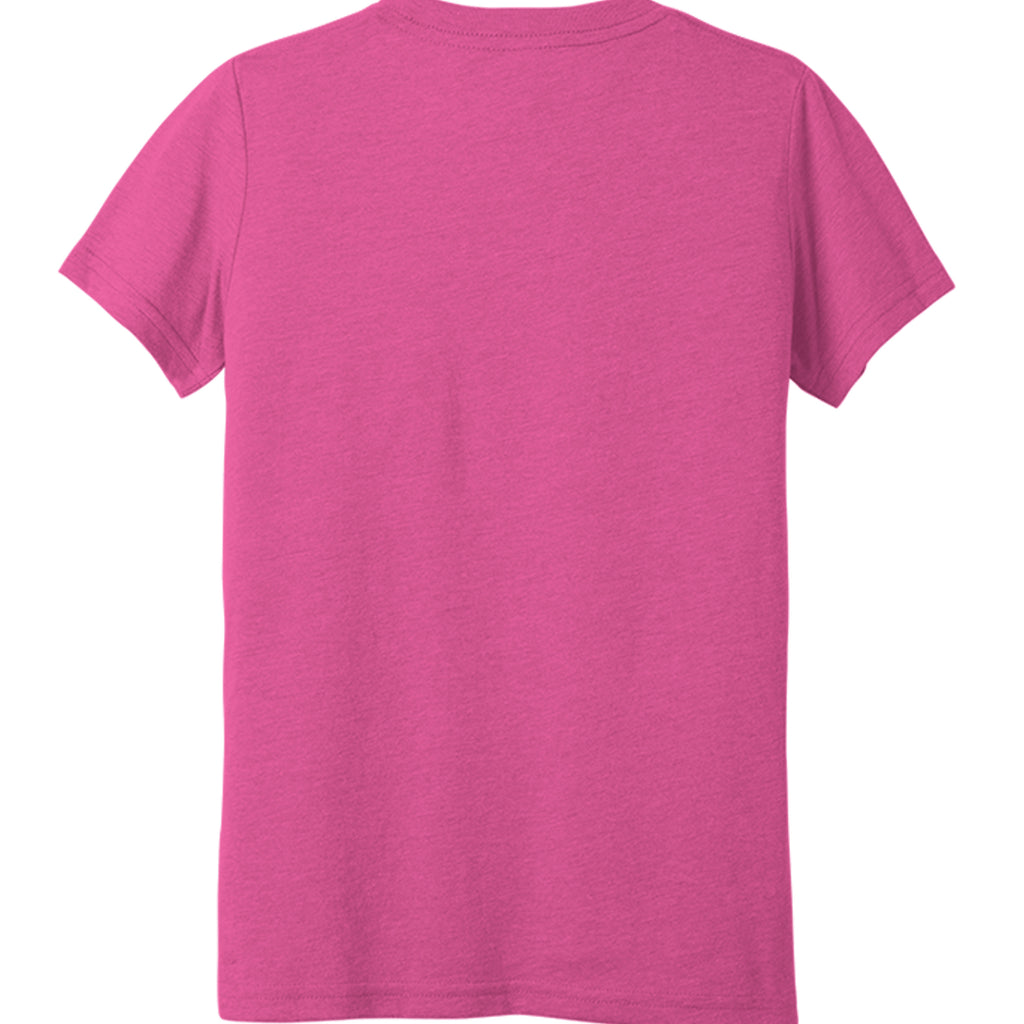 Charity Pink Triblend - 3413Y - BACK