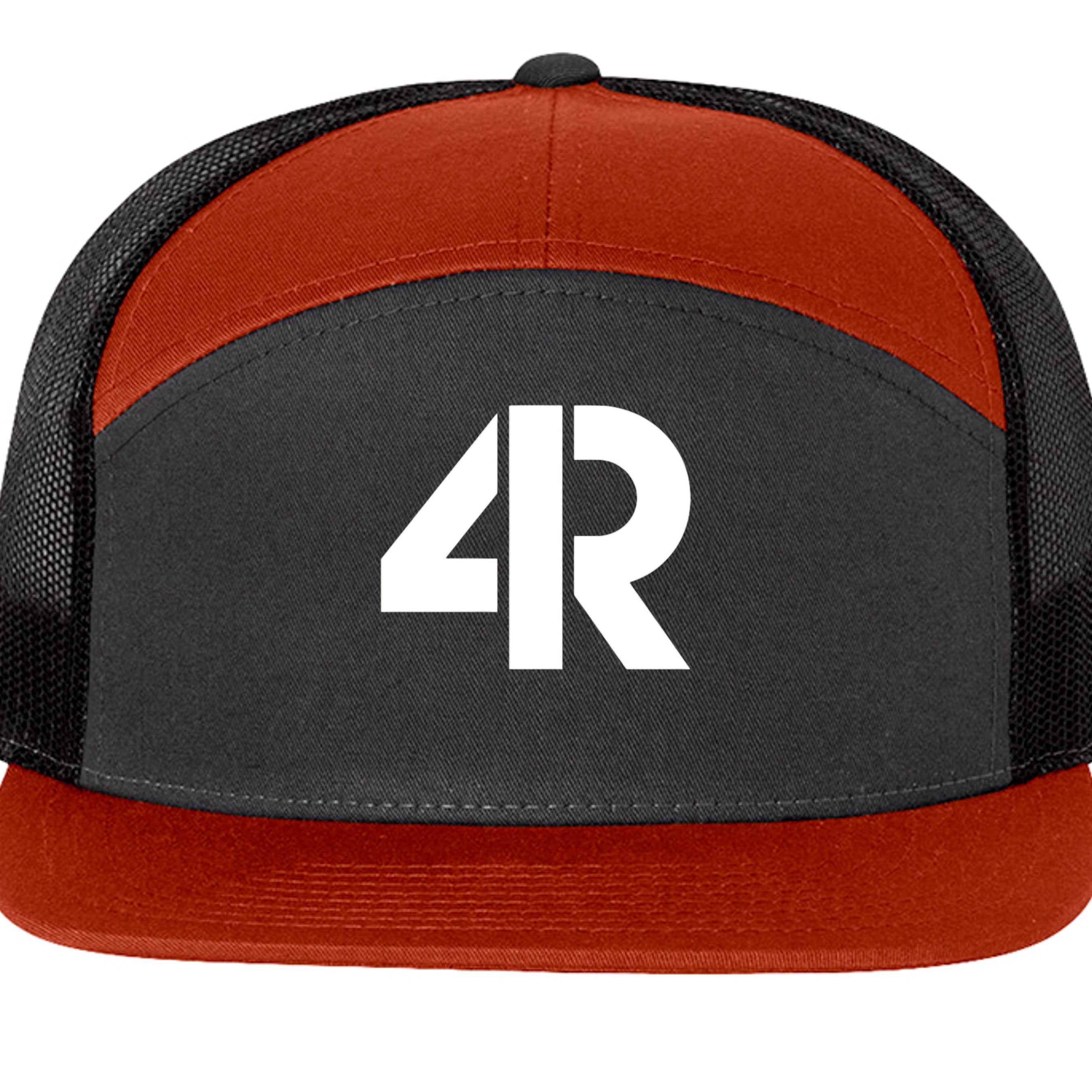 Charcoal/ Burnt Orange/ Black - 168 - FRONT